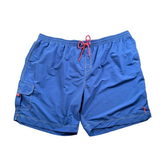 Lot of 3 Caribbean Swim Trunks Mens 4XB Mesh Lined Drawstring 8.5" Inseam - Picture 2 of 16